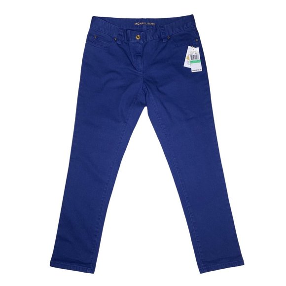 Michael Kors Women's Straight Leg Stretch Jeans - Picture 1 of 8